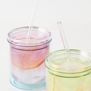 Anthropologie Blythe To-Go Tumbler - lilac & sky